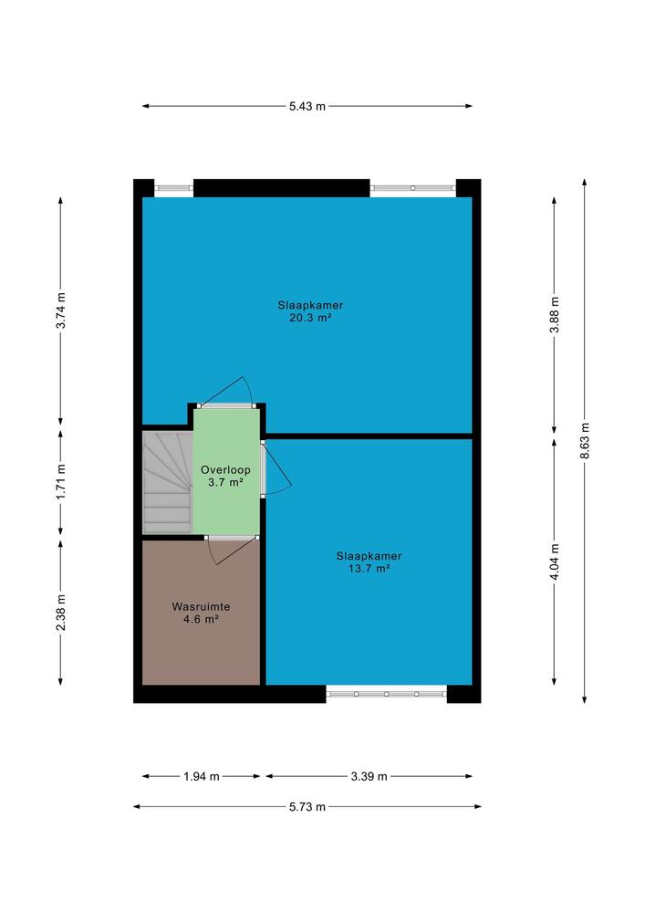 Gerbrand Bakkerstraat 12a, 9713 HJ Groningen - € 485.000 k.k. - Boekholt & partners makelaars Groningen